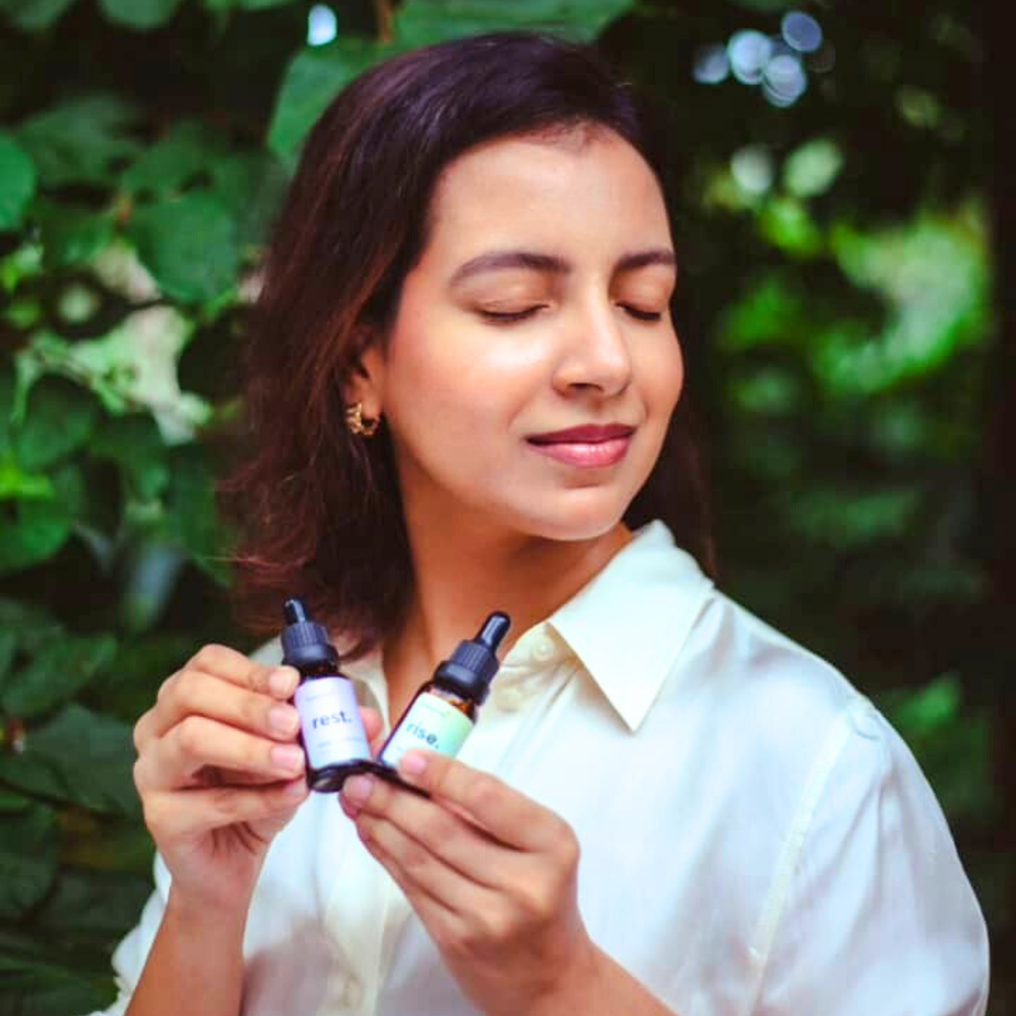 The Conscious Glow Kit: Rise & Rest Face Oil Set